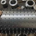Nonwoven Fabric Needle Roller Pinned Perforating Rollers