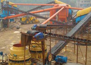 China 100 Tph Stone Crusher Ceramic Sand Processing Plant wholesale