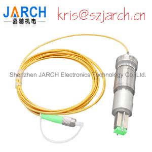 China OCT Single Channel 1550nm 12000RPM Fiber Optic Slip Ring wholesale