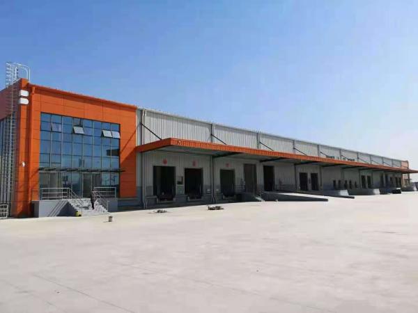 Prefabricated Large Canopy Loading Bay High Rise Durable Steel Structure