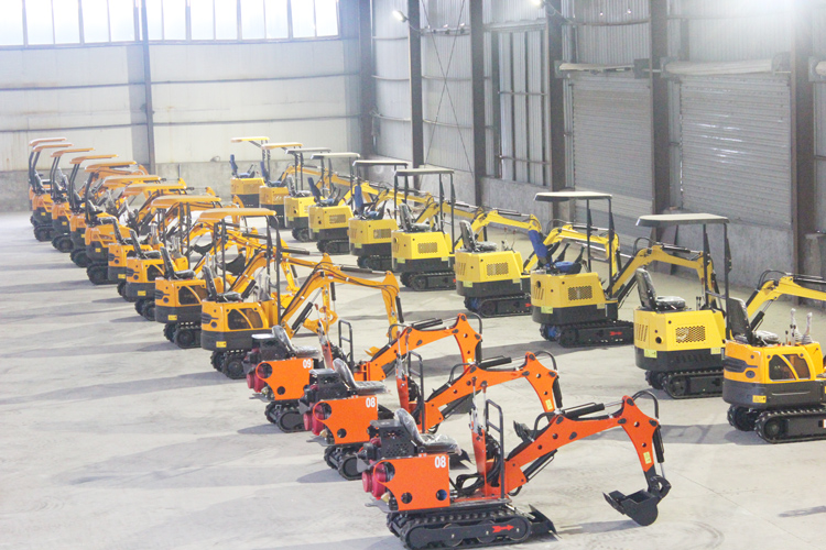 1.7T 1.8T 2T 3T Rubber Tire Mini Hydraulic Excavator 390kw Crawler Excavator Durable