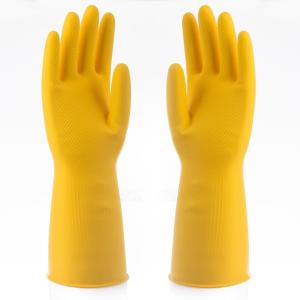 China L Waterproof Kitchen 80g Rubber Cleaning Gloves wholesale
