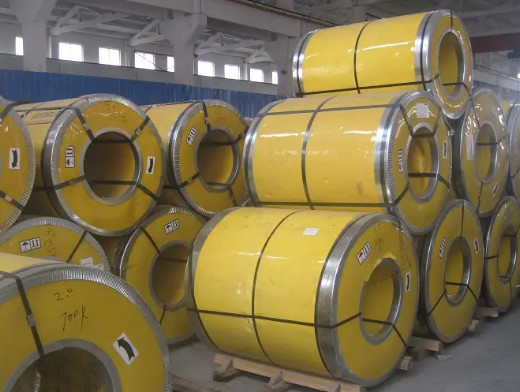 SUS304 Stainless Steel Cold Rolled Coils Corrugated Perforated Surface