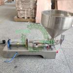 Pneumatic Viscosity Paste Lotion Cream Shampoo Mineral Water Bottling Machine
