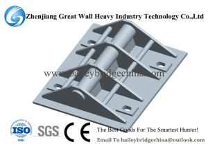 China CB321(CB100) Bearing &amp; Base Plate Of bailey bridge Components wholesale