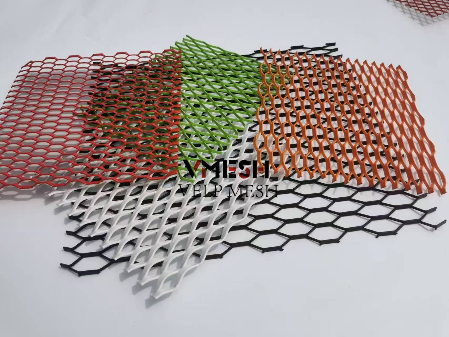 0.5mm Thickness Aluminum Expanded Metal Wire Mesh For Wall Panel