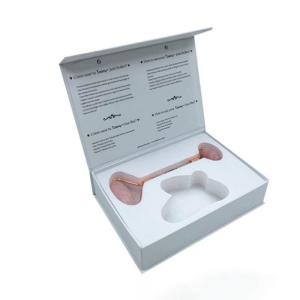 China Book Flap Box Custom Logo Printed Magnetic Rigid Box for Guasha Jade Gua Sha Roller Tool wholesale