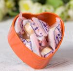 SGS Heart Shape Biscuit Tin Box Candy Chocolate Packaging