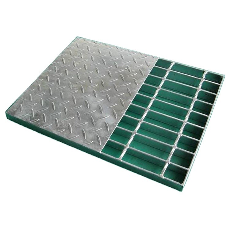 Metal Pattern Pressure Welded Compound Steel Grating For Industrial