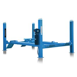 China 5T Four Post Hydraulic Lift 3286mm Width One Cylinder wholesale