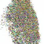 Wedding Holographic Rainbow Effect Glitter Resin for Dot Ramadan Graduation