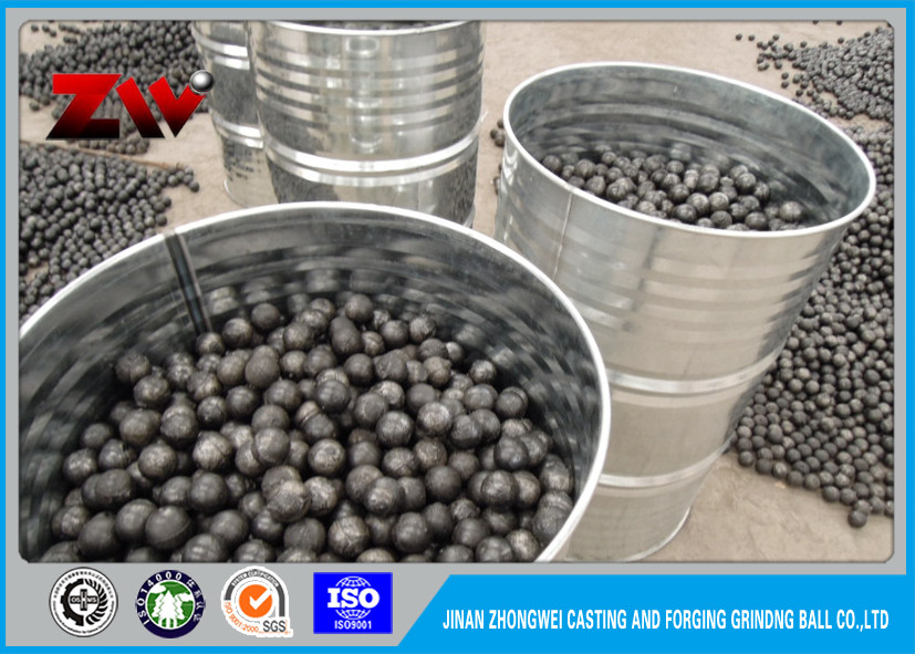 High Hardness Casting precision steel balls for metal mine / power station