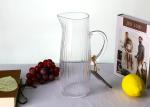 Amber Hand Made Lead Free Crystal Glass Wine Decanter 1400ml