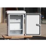 Galvanized Steel Electrical Enclosure Cctv Power Supply Distribution Box White