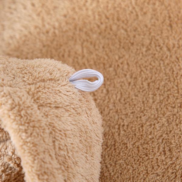 Women's High Density Hair Drying Cap 88g-90g Quick-drying Turban with Cartoon Embroidery