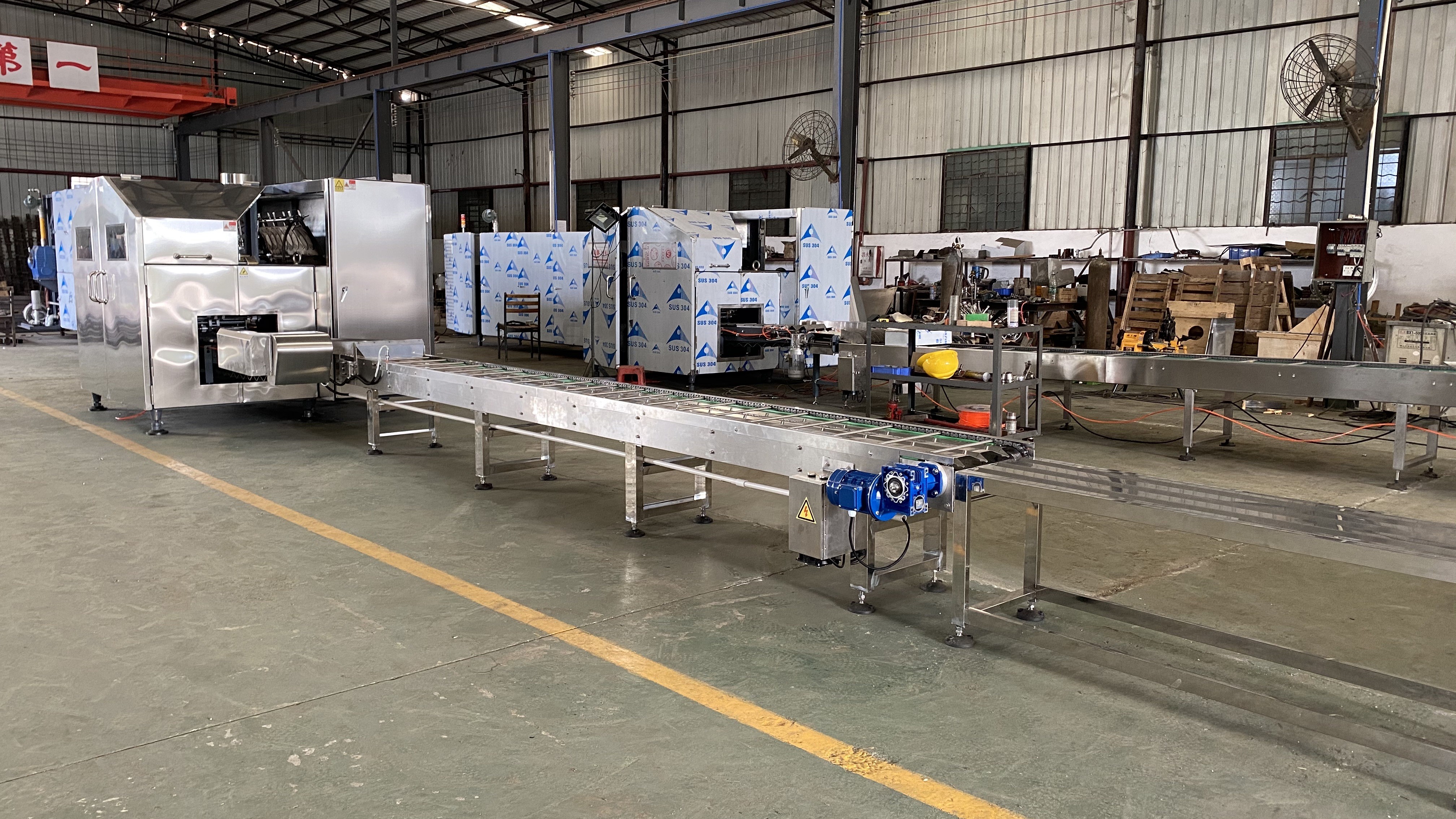 Multifunctional 4.37kw Ice Cream Cone Production Line For Snack Food Factory