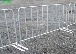 China Detached Flat Feet 2.4*1.5m Crowd Barrier Fencing wholesale