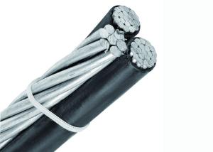 China Low Voltage Aerial Bundled Cable Triplex Service Drop Cable XLPE / PVC Insulation wholesale