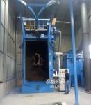 Twin Spinner Hanger Blast Machine For Heavy Pumps Increasing Painting Adhesion