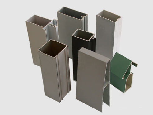 Heat Insulation Aluminium Curtain Wall Profile 6063 6061 6005 T5 T6