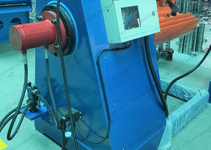 480V Hydraulic Decoiler Machine CE Steel Coil Uncoiler Machine