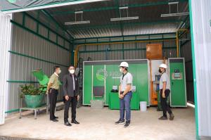 China SUS304 2000KG Compost Waste Food To Fertilizer Machine 2300mm Sustainable wholesale
