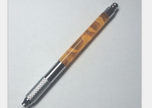 Colorful Crystal 110MM Handmade tattoo eyebrow pen , Professional Tattoo Manual