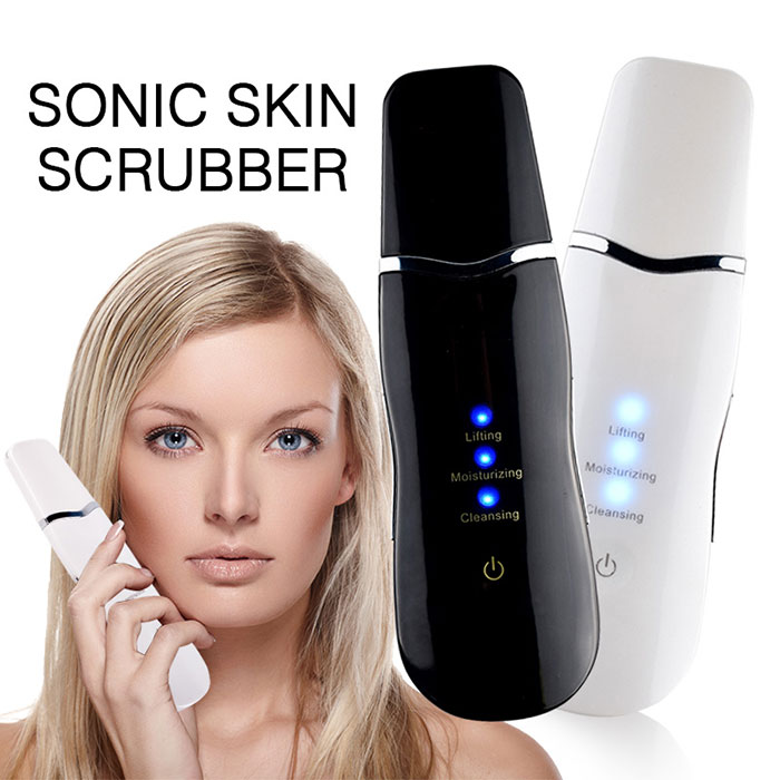 Wireless Facial Scrubber Machine Ultrasonic Facial Mist Scrubber CE ROHS Certificate