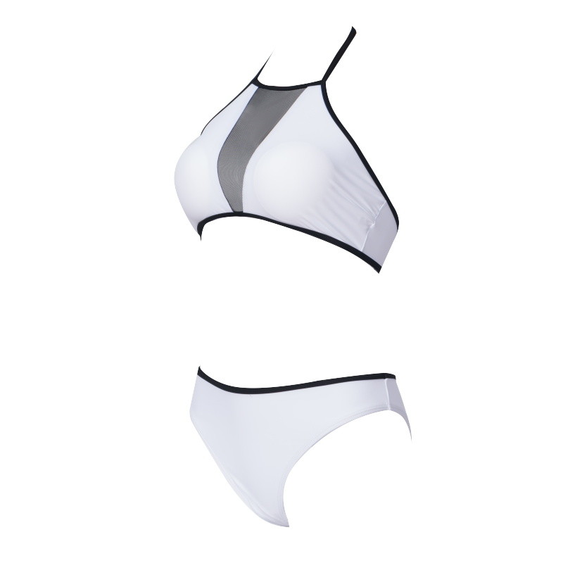 Tiered Layer Tie a Knot Front Top With Low waist Bikini swimsuit high cut