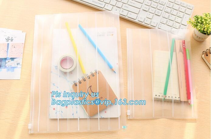 Luxury slider zipper vinyl storage bag for online store, Slider zipper bag plastic bag with zipper, swimwear PVC vinyl B