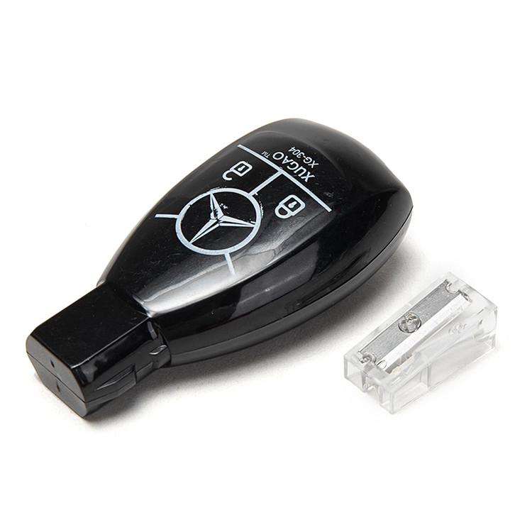 Mn Steel Plastic Pencil Sharpener Car Key Design
