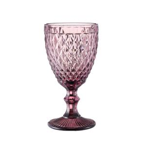 China Personalised Red Wine Glass Crystal Goblets Single Wall wholesale