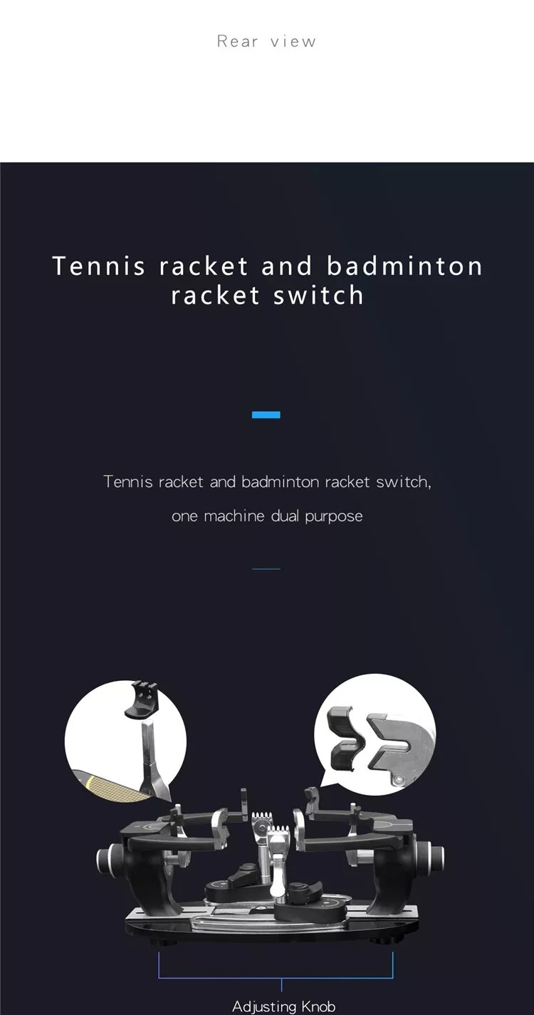 Automatic Siboasi Tennis Racket Stringing Machine With Storage Memory