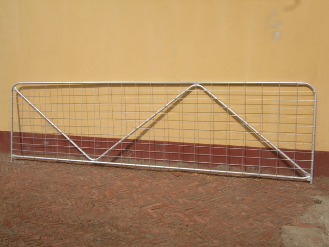 Australian Standard 12' n Brace Mesh Farm Stay Gate With Hinges