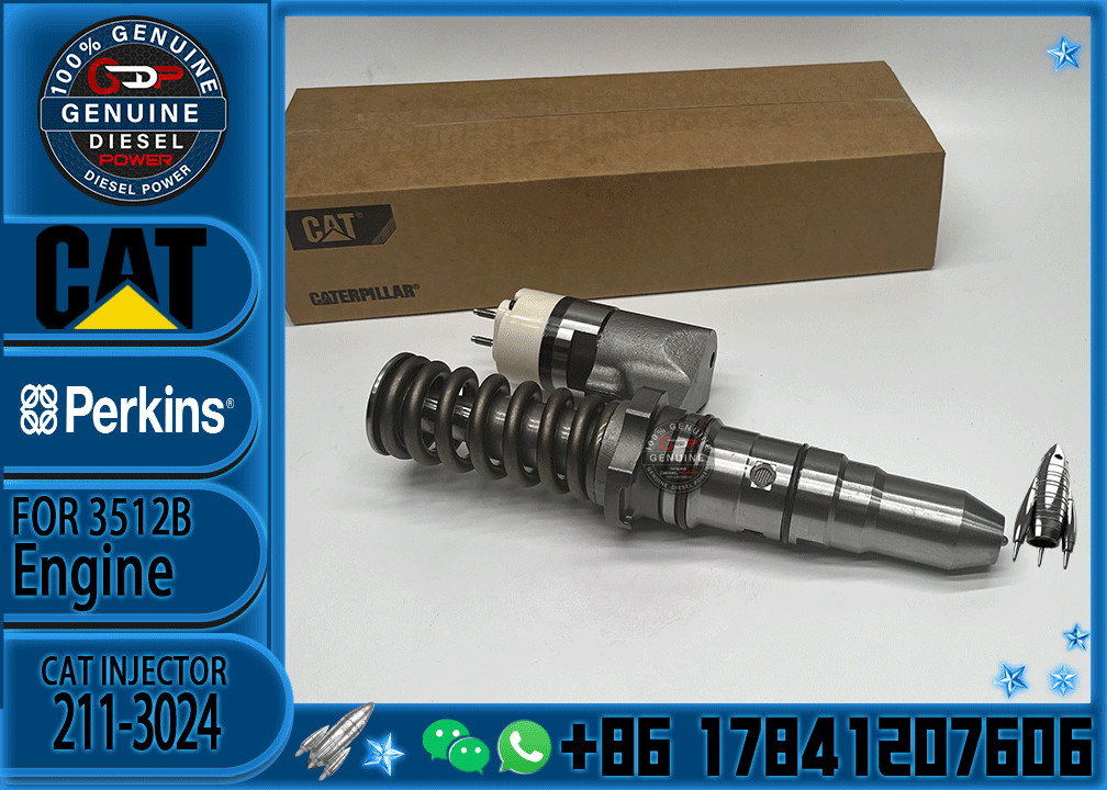 Fuel injector fuel injecto 204-2067 386-1776 229-1631 437-7547 for 3512B Excavator 3512C 3516B 3516C