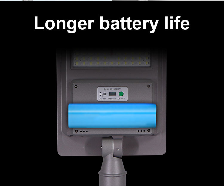 IP65 Outdoor ABS High Power Solar Street Light 50w 100w 150w 250w