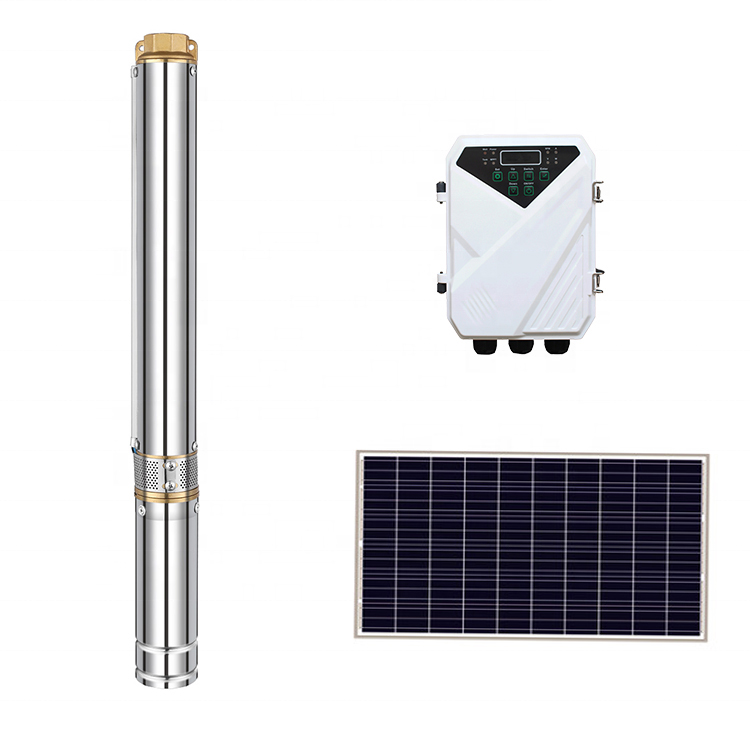 Dc Deep Well Solar Power Water Pump For Agriculture Solar Submersible Water Pump