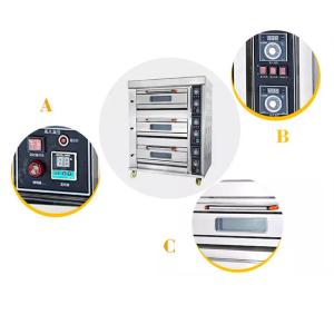 China 2 trays 0.2kw Stainless Steel Commercial Pizza Oven Machine User friendly wholesale