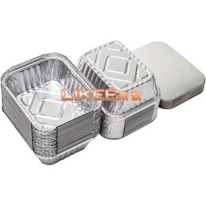 China 3003 Alloy Disposable 450ml Aluminum Take Out Containers wholesale