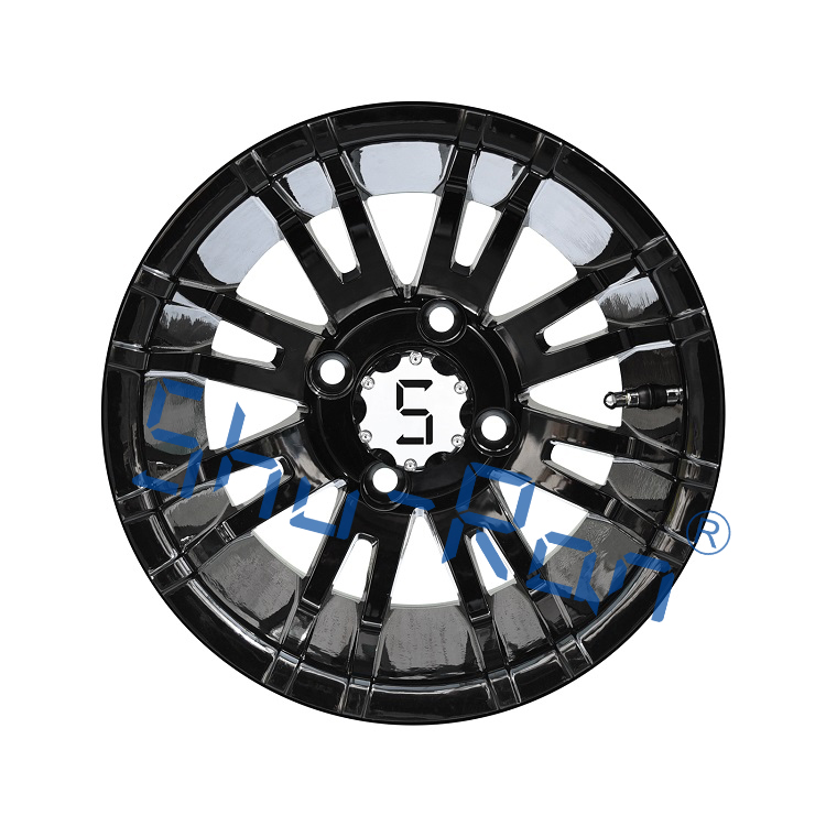 Shuran Aluminum Alloy 12 inch Golf Cart Wheels For ATV