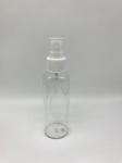 100ml PET Plastic Cosmetic Bottles For Wash free disinfectant bottle