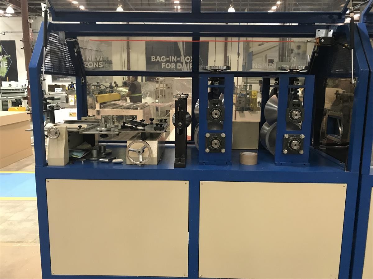 High Speed Paper Edge Protector Machine 32KW 70m/min L profile making