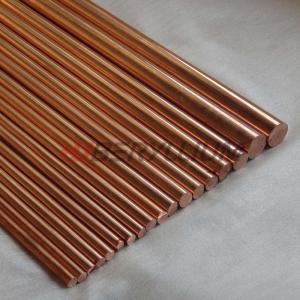 China Free Cutting ASTM C14500 Tellurium Copper Alloy Rod / Bar Shape on sale