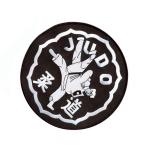 Polyester 49mm Logo Embroidery Patch
