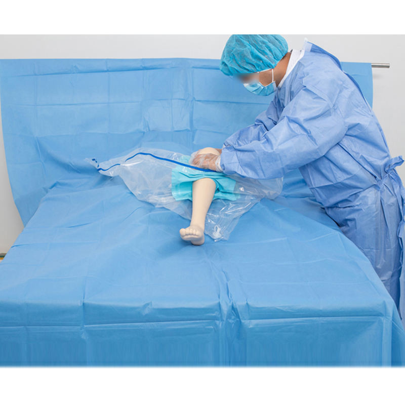 Customize Surgical Knee Arthroscopy Drape Pack With Gown