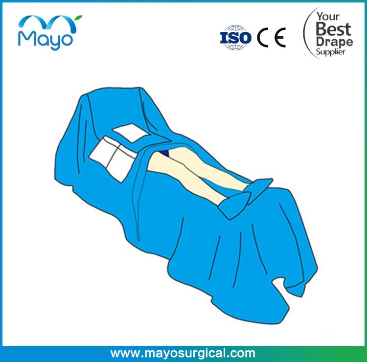 Mayo Sterile Angiography Drape Pack Bypass Drape Pack Customized