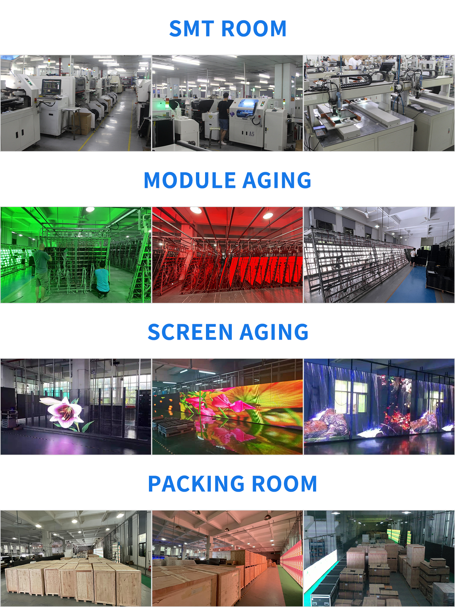 Full Color Transparent LED Display Screen Video Wall P3.91-7.82mm Pixel Pitch