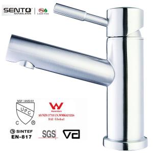 China SENTO Watermark basin mixer with sigle handle wholesale