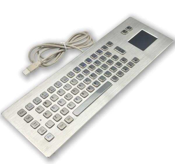Industrial Stainless Steel Keyboard Waterproof Dustproof Violence Resist