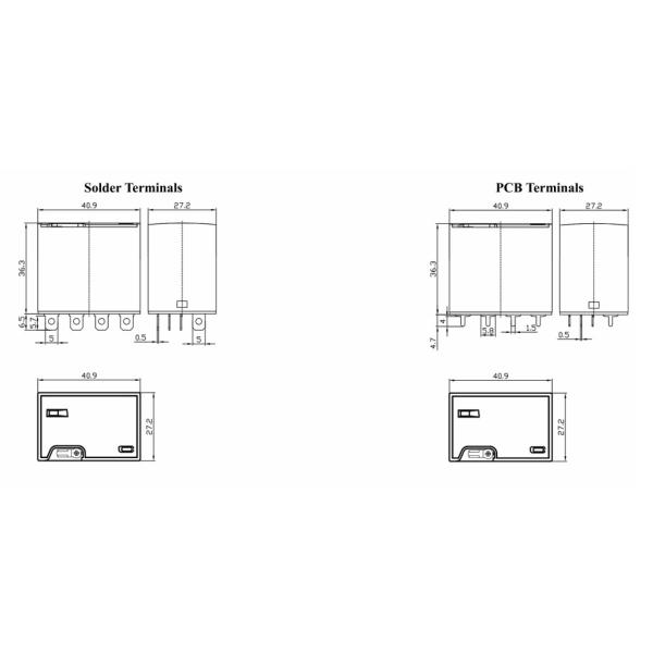 NNC General Purpose Relay NN68AZL high dc voltage relay for Car Charging pile Solar Energy